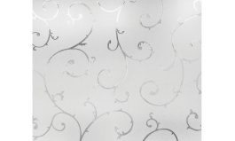 غطاء النافذة بتصميم الزجاج المحفور بزخارف من ارتسكيب 02-3011