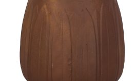 وعاء زهور من سيرين بلمسة نهائية ورقية، 31 سم